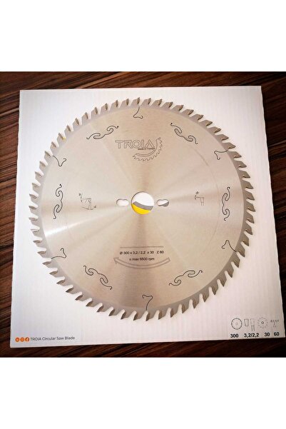 TROIA 300x3.2x30Z-60 sağ-sol Çapraz TROİA Daire testere bıçağı