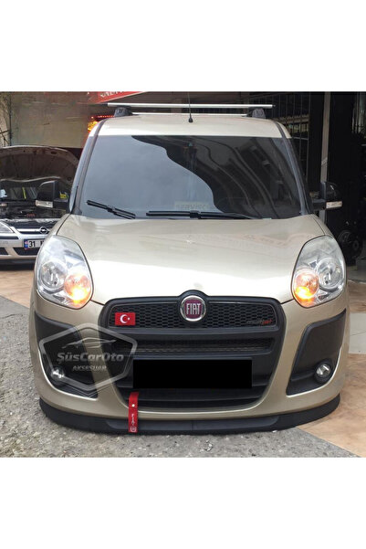 ŞüsCarOto Aksesuar Fiat Doblo D3 2010-2015 Uyumlu Astra H lip Esnek Ön Lip 2 ...