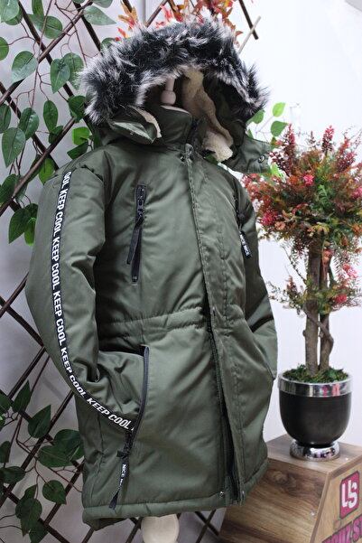 mikam ΠΑΛΤΟ ΑΓΟΡΙΟΥ ΤΕΣΣΕΡΙΣ ΤΣΕΠΕΣ ΜΑΝΙΚΙΑ ΡΙΓΕΣ ΜΕ ΓΟΥΝΑ ΕΣΩΤΕΡΙΚΟ ΠΑΛΤΟ ΜΕ ΚΟΥΚΟΥΛΑ ΔΙΑΓΩΝΙΟΥ ΥΦΑΣΜΑΤΟΣ