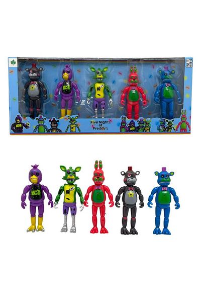 Shem Five Nights At Freddy 5-Piece Character Figure Toy 15 Cm