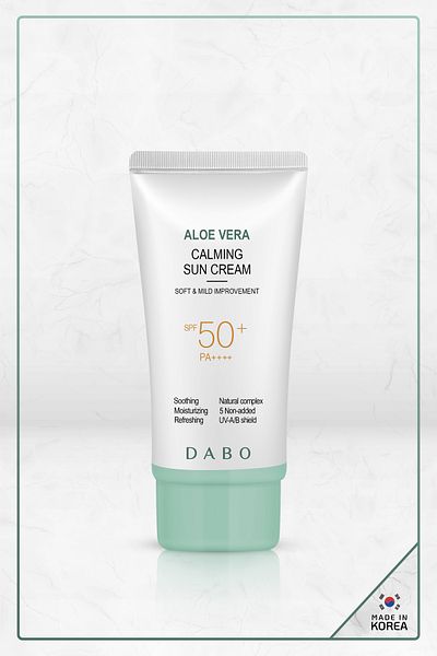 Dabo Calming Sunscreen with Aloe Vera