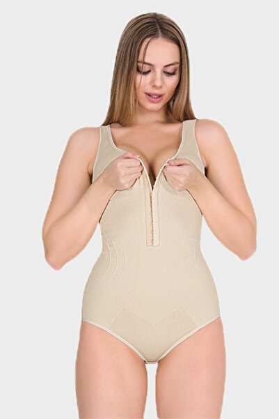 Agraflı Çıtçıtlı Body Korse 9109