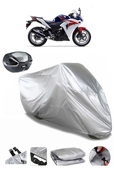AutoEN Honda CBR 250 R Rear Bag Compatible Motorcycle Tarpaulin Luxury Qualit...
