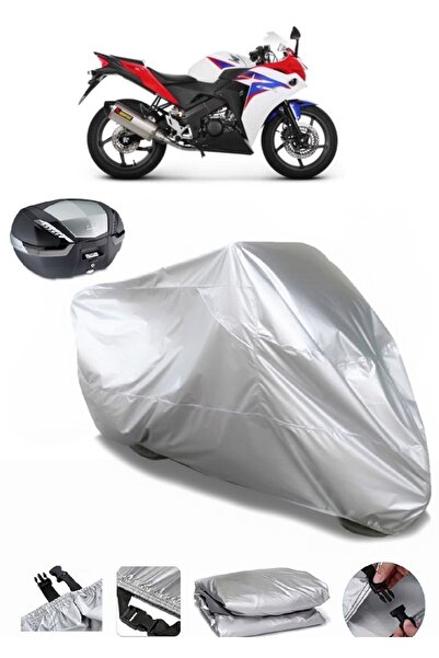 AutoEN Honda CBR 125 R Rear Bag Compatible Motorcycle Tarpaulin Luxury Qualit...