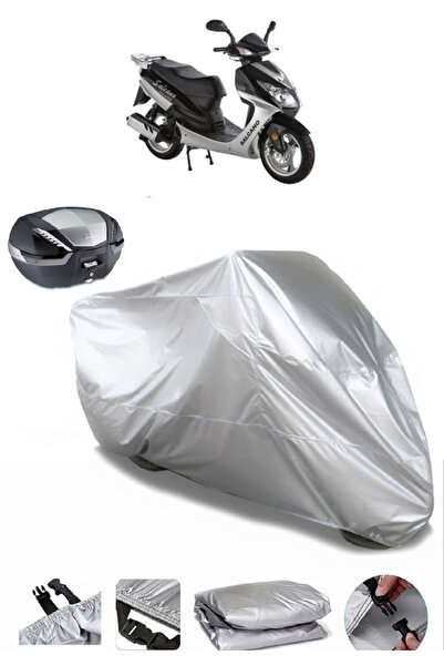 AutoEN salcano nova Rear Bag Compatible Motorcycle Tarpaulin Luxury Quality M...
