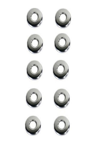 EraycanYapıMarket Faucet Badge Mirror 1/2 Inch 10 Pieces