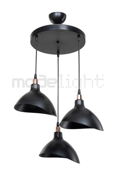 AG LightDesign Black Pendant Chandelier Bedroom Living Room Kitchen Hallway Lamp
