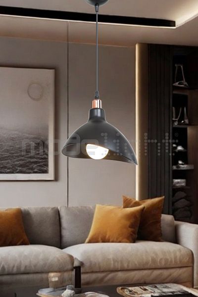 AG LightDesign Black Pendant Chandelier Bedroom Living Room Kitchen Hallway Lamp