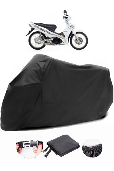 AutoEN دراجة نارية هوندا إنوفا 125 باللون الأسود - نسيج مقاوم للماء ومتين