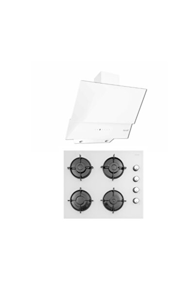 İtimat Beyaz 2'li Dijital Pro Ankastre Set (Ocak-Davlumbaz) 1530 - 9019