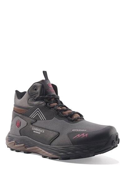 lumberjack Ανδρικές μπότες εξωτερικού χώρου Burk K.Grey αδιάβροχες Softshell