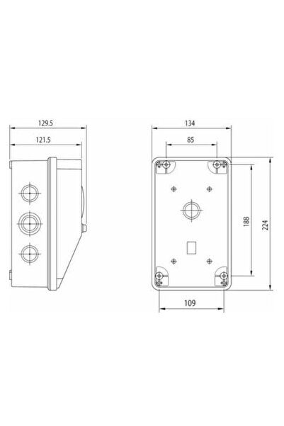 Schneider Electric Schneider 130X220 Kombinasyon Kutusu 3477-757-0600