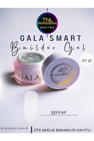 tnl professional Gala Smart Protez Tırnak Jeli Şeffaf Builder Jel Gel Akışkan...