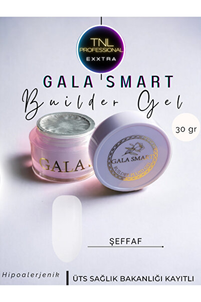 tnl professional Gala Smart Protez Tırnak Jeli Şeffaf Builder Jel Gel Akışkan...