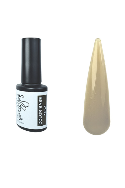 QBEE PROFESSIONAL 15 ml Renkli Rubber Base Color Base Coat