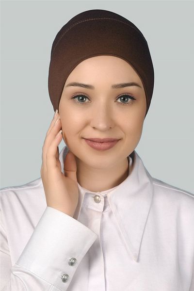 Altobeh Μακρύς σωλήνας Hijab Bonnet - Έτοιμο Πρακτικό Snap-on