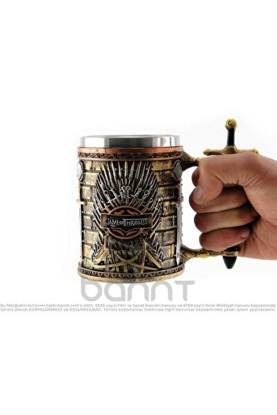 TEEMOOD PIRATE PARROT Game Of Thrones Bardak Tasarım Kupa Paslanmaz Çelik HEDİYELİK MUG HALLOWEN
