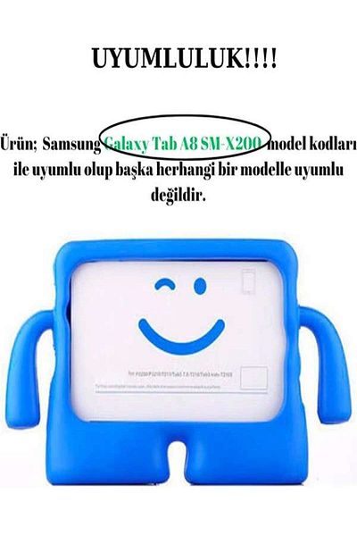 MİRAKSESUAR Galaxy Tab A8 10.5 2021 Tablet Case Sm-x200 Sm-x205 Sm-x207 Case for Kids