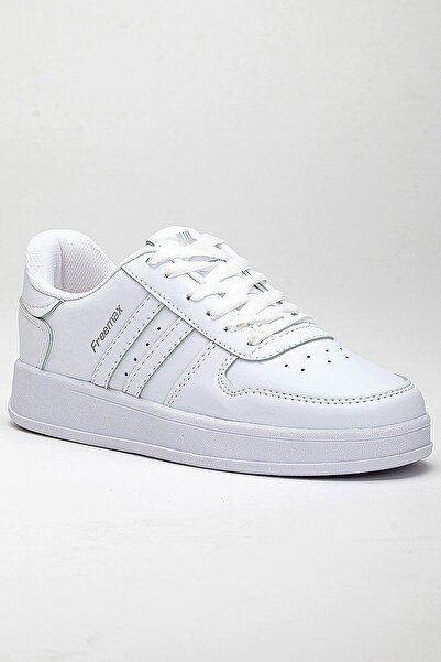 Freemax Unisex Εγγυημένοι ορθοπεδικοί πάτοι Ελαφρύς εύκαμπτος ανθεκτικός αθλητικός αθλητικός παπούτσια Λευκό Λευκό