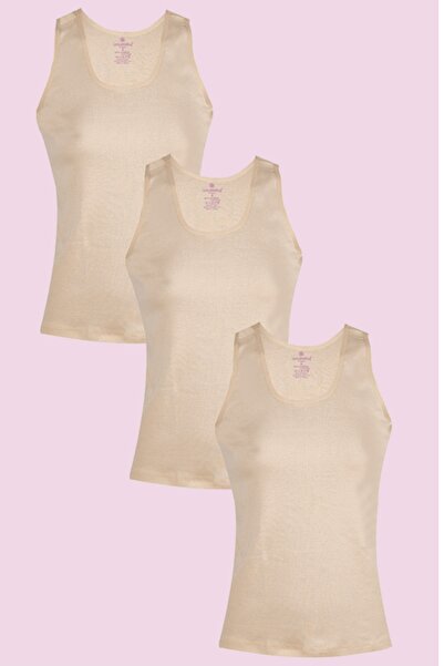 Ceylanoğlu 3 Lü Paket %100 Pamuk Kalın Askılı Atlet