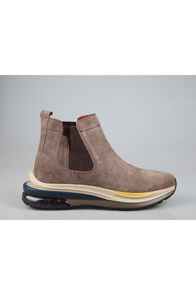 MARCOMEN Ανδρικές μπότες 16195 από γνήσιο δέρμα Mink Nubuck