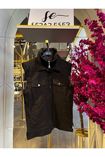 Unique PARAŞÜT KUMAŞ GARNİLİ YELEK