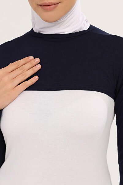 Altobeh Sıfır Yakalı Boyunluklu Kolluk Lacivert