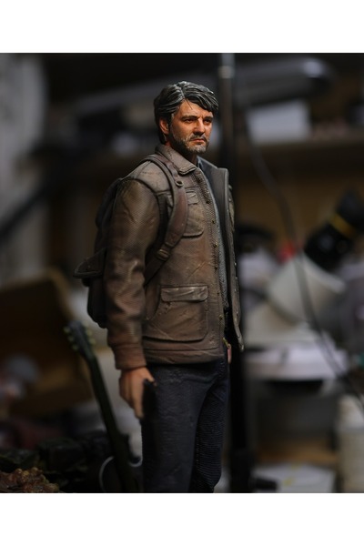 TuransoyCraft The Last Of Us Joel Miller Figürü Last Of Us Joel Büst Büyük Bo...