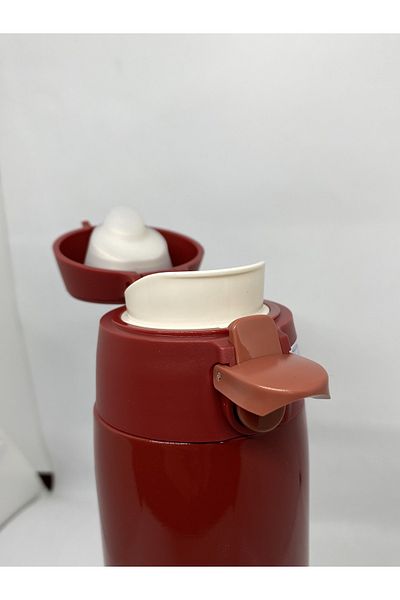 Shotay ST-8024 450ml Steel Flask Claret Red