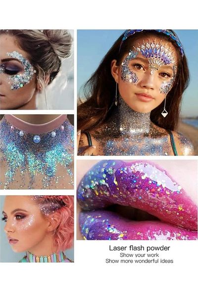 BBeauty Glitter Gel Glitter Creamy Face, Body and Hair Shadow