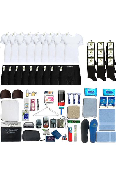 askerpaketi 9-Piece Sailor All-Inclusive Soldier Set - Hatay Alexander's Novice Military Pack