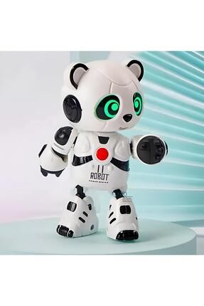 welcomein Oyuncak Uc Farkl Ses Tonu ile Soylediklerini Tekrar Eden arjl Metal Ak ll Mini Robot Panda Fiyat Yorumlar Trendyol