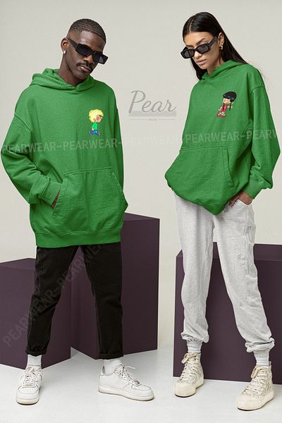 Pear Wear Cedric Chen Printed Lover Team Oversize Unisex φούτερ