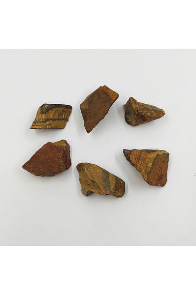 ByKolyeucum Unprocessed Raw Natural Tiger Eye Stone