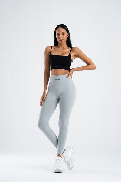 GYMXPRO Jambiere sport super flexibile cu talie înaltă de recuperare elastică