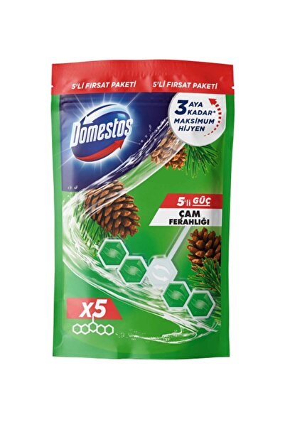 Domestos Wc Blok Çam Ferahlığı 5'li Paket