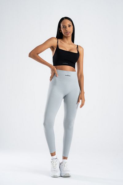 GYMXPRO Jambiere sport super flexibile cu talie înaltă de recuperare elastică