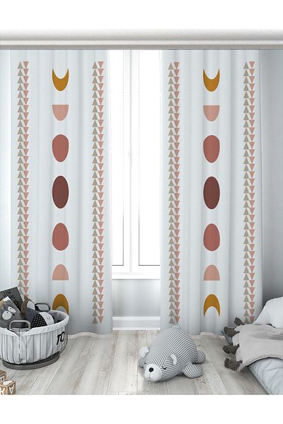 Evperest Moon Phase Model Double Winged Background Curtain EPP116
