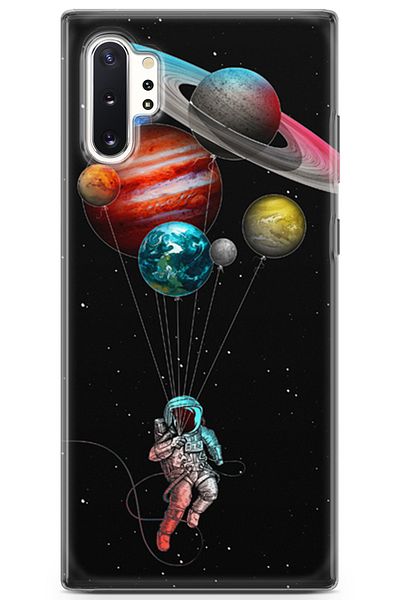 Lopard Samsung Galaxy Note 10 Plus Compatible Design Case Opus 12 Balloon Planets