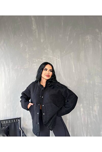 buqre's moda Жіноча сезонна куртка-бомбер Tedy