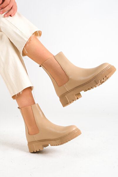 HVZ Exclusive Kadın Lastikli Chelsea Bot