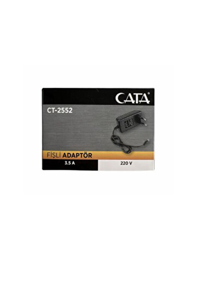 Cata ADAPTÖR AC/DC 12V 3,5A UYUMLU CT-2552 - (32-42W)