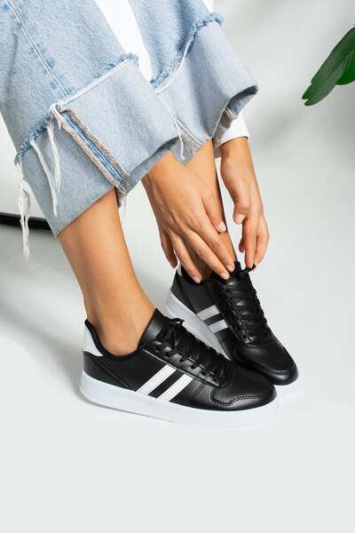 STOCON Unisex Sports Shoes Daily Casual Sneakers Double Tape Light Sole Stc422