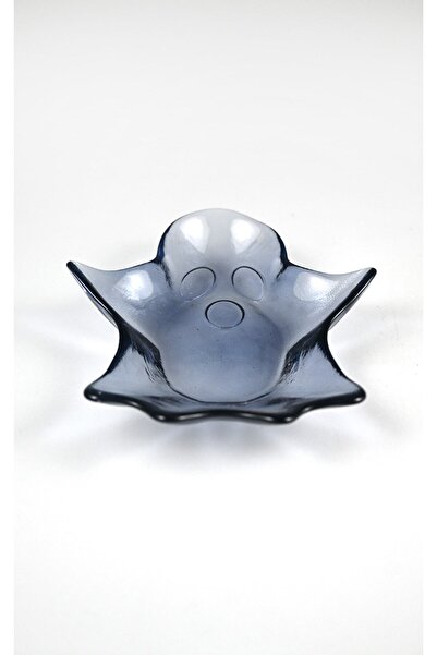 HERITAGE 1 Adet Siyah Hayalet Figürlü Sunumluk Çerezlik Sosluk Tekli