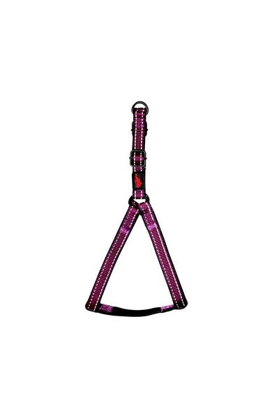 Natura Pet طوق صدر على شكل فراشة عاكس من Natura أرجواني M