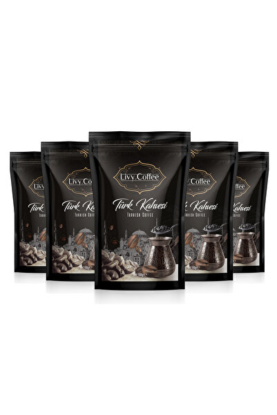 Livy Coffee قهوة تركية بنية طازجة 500 جرام