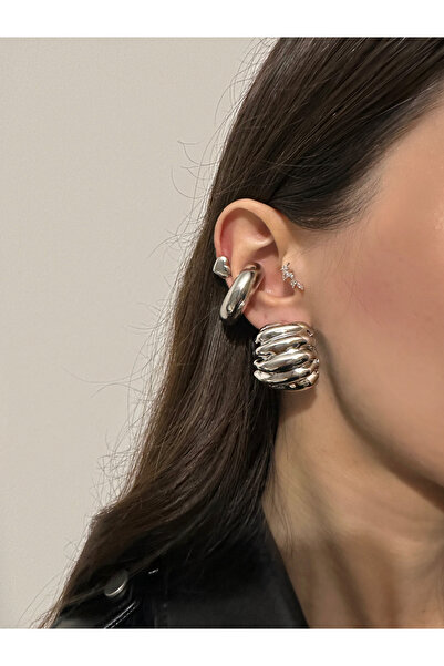 Okko Store Thick Serrated Earrings