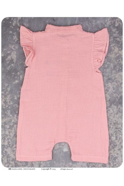 Zeyn Cotton Muslin Jumpsuit Baby Girl