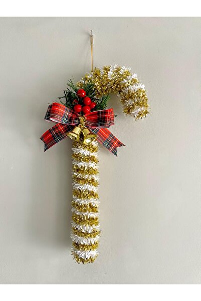 Beykan Στολίδι πόρτας 30 εκ. Διακόσμηση σπιτιού Πρωτοχρονιά Χριστουγεννιάτικο...