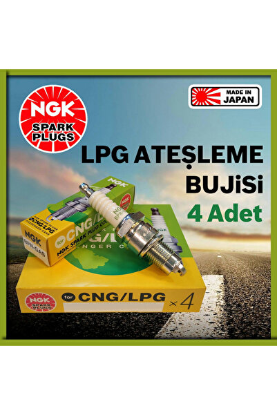 NGK 7988 Buji Takımı 4 Adet Lpg araçlara özel/LPG BPR-GAS/Mazda 121/Mazda 323/Mazda 626/Mazda 929/B Seri